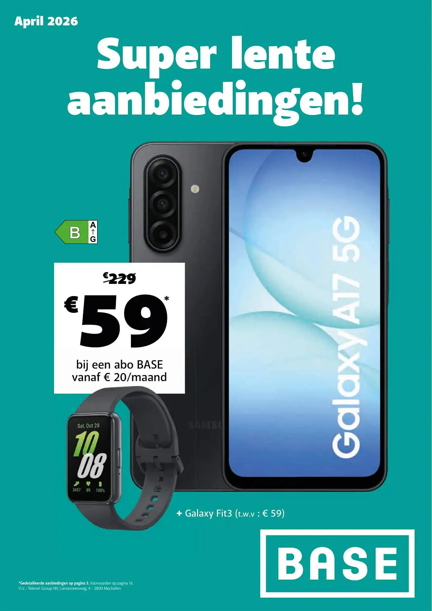 Base folder van 1 april tot 26 mei 2026 - folder pagina 1