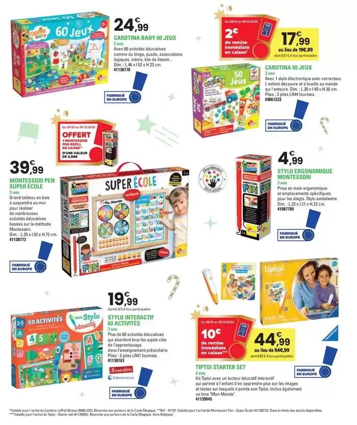 Jouez À L'infin van 29 oktober tot 5 december 2024 - folder pagina 64