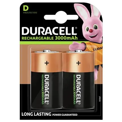 Duracell Oplaadbare Batterij Nimh D A2 2200Mah