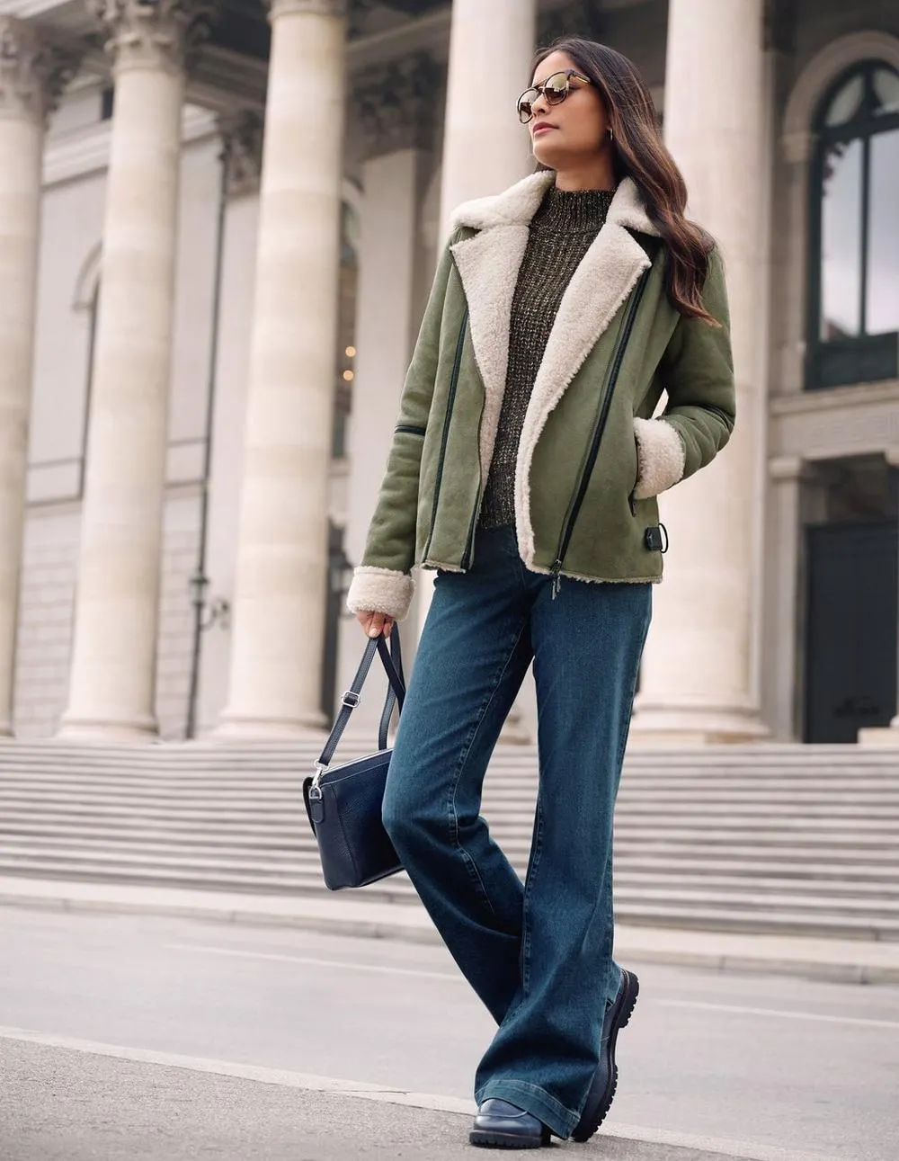 Jeans in cool flared model