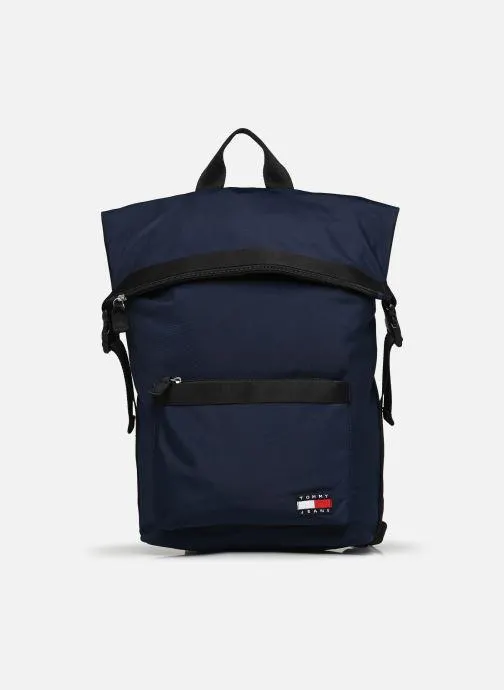 Tommy Jeans Tjm Daily Rolltop Ba Blauw