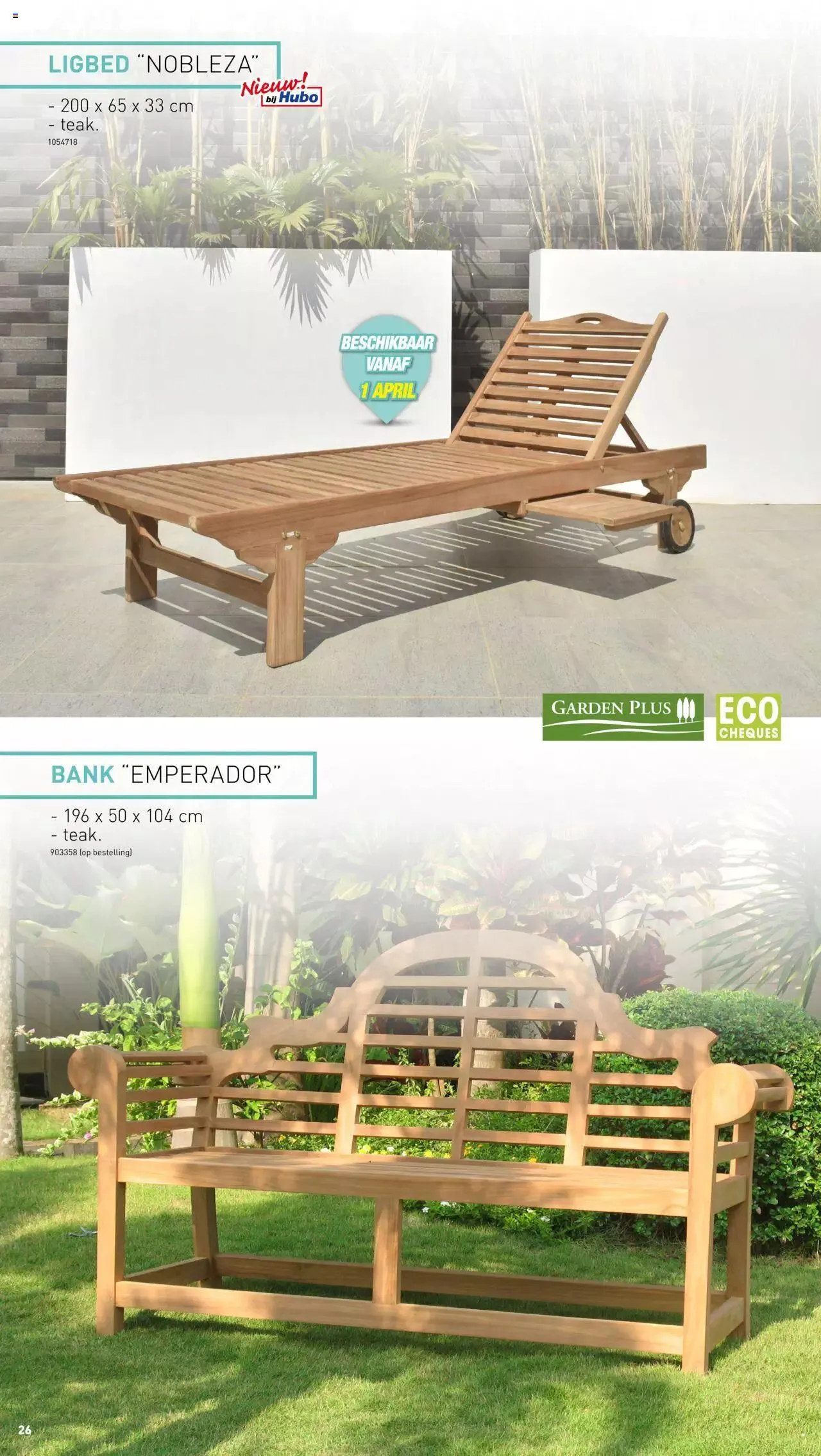Hubo - Tuinmeubelen Special 2023 van 30 juni tot 31 december 2023 - folder pagina 26