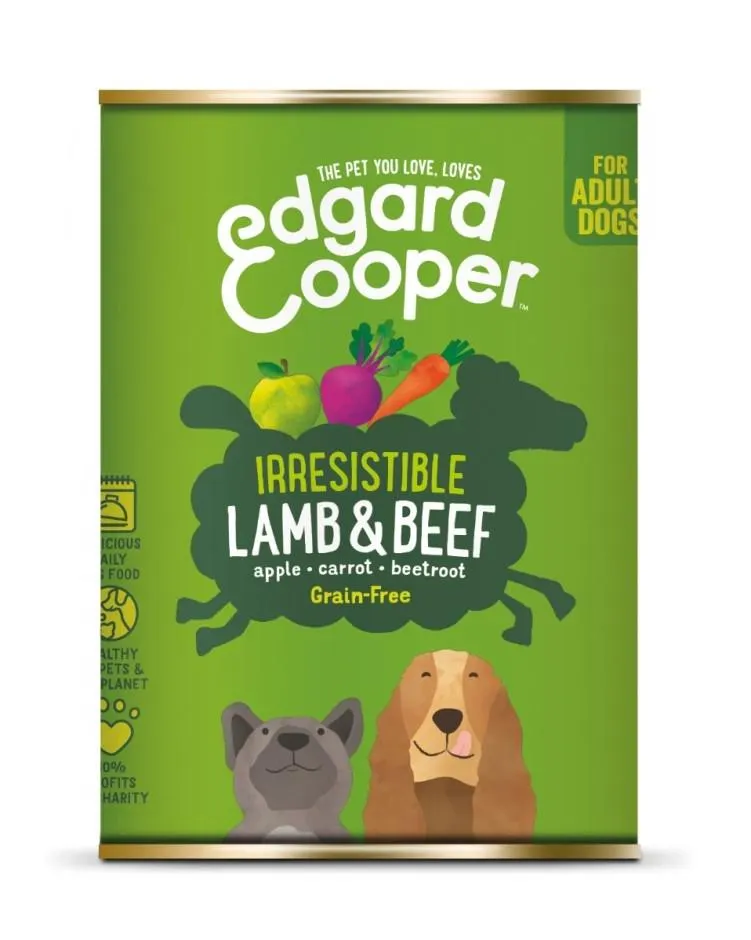 E&C Hond blik lam 400g