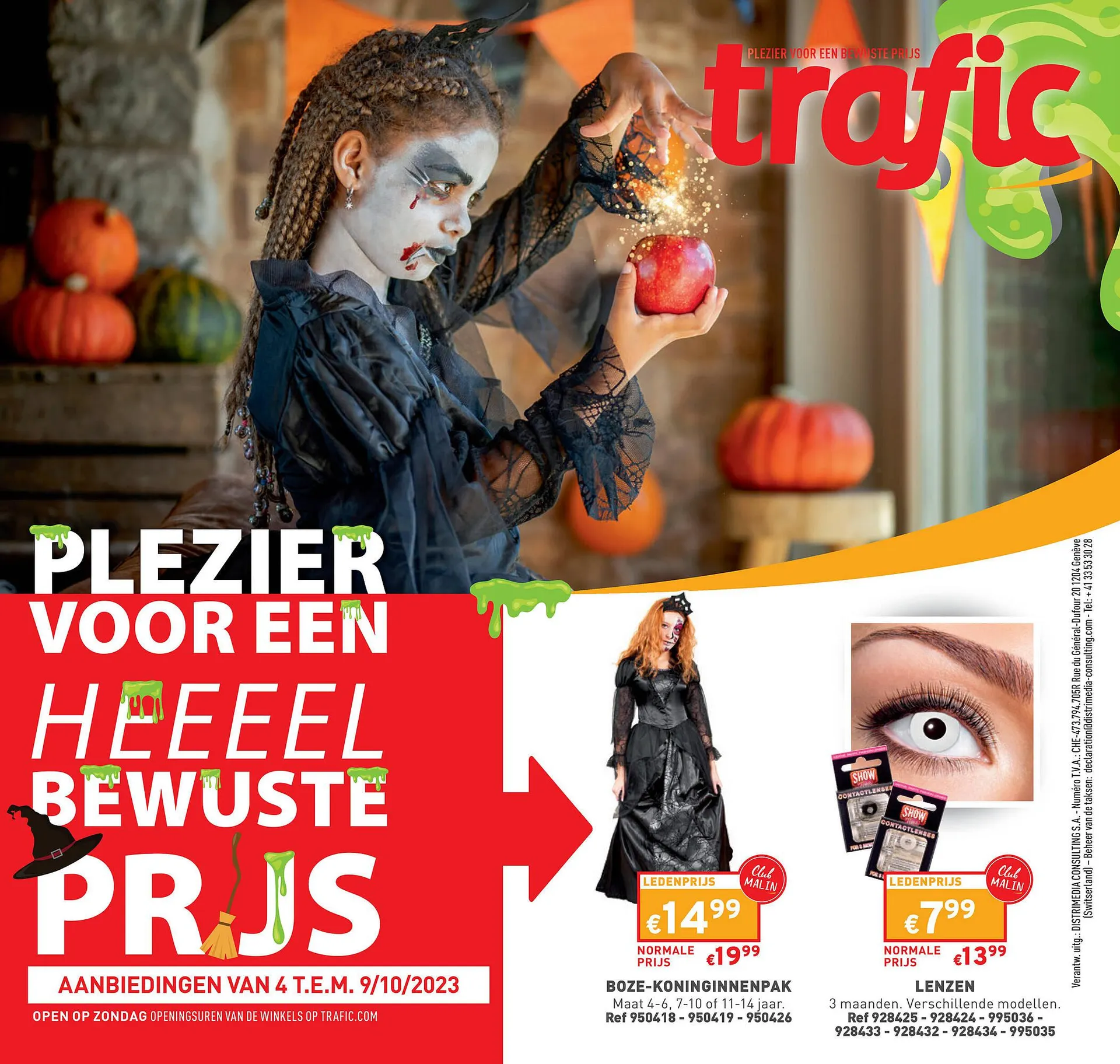 Trafic Folder van 23 september tot 26 september 2023 - folder pagina 1