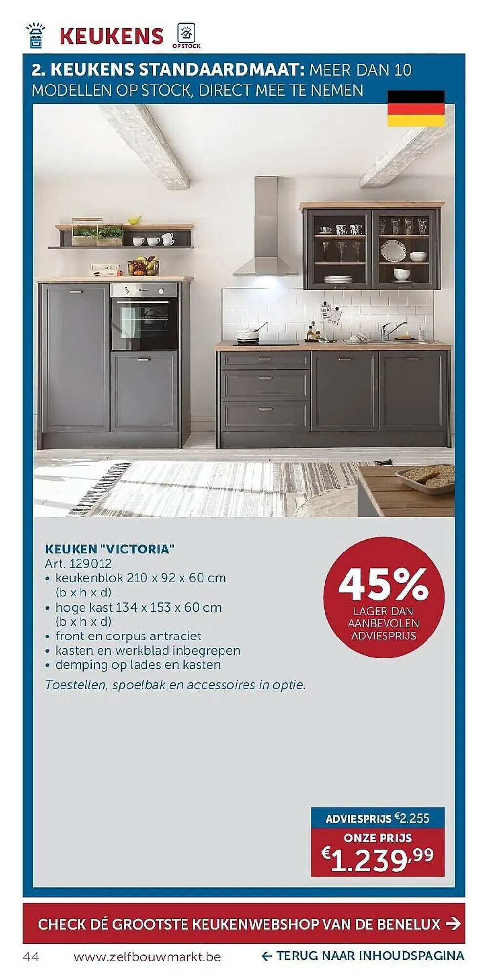 Zelfbouwmarkt folder van 24 februari tot 23 maart 2026 - folder pagina 44