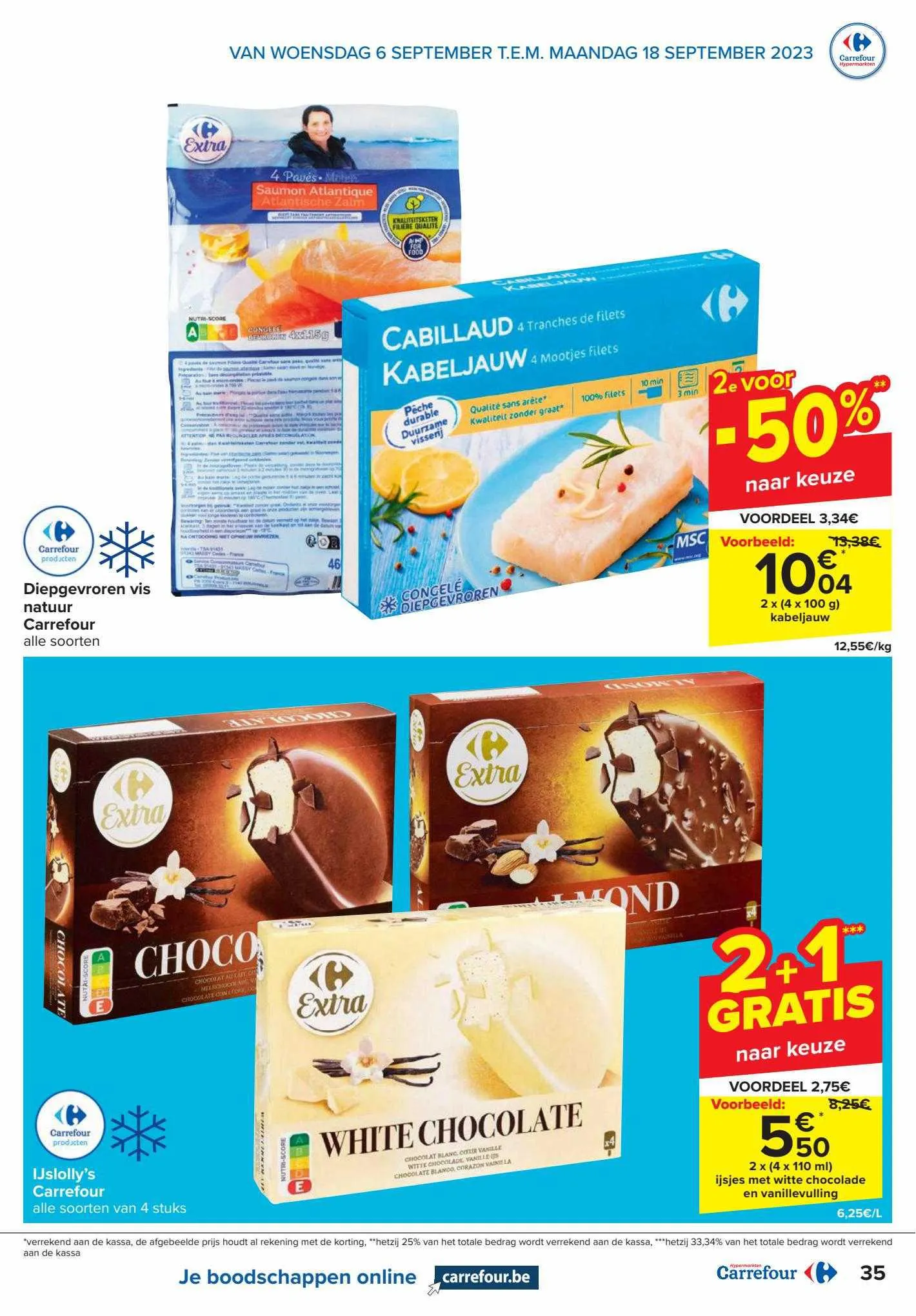 Carrefour Express Folder van 15 september tot 15 september 2023 - folder pagina 35
