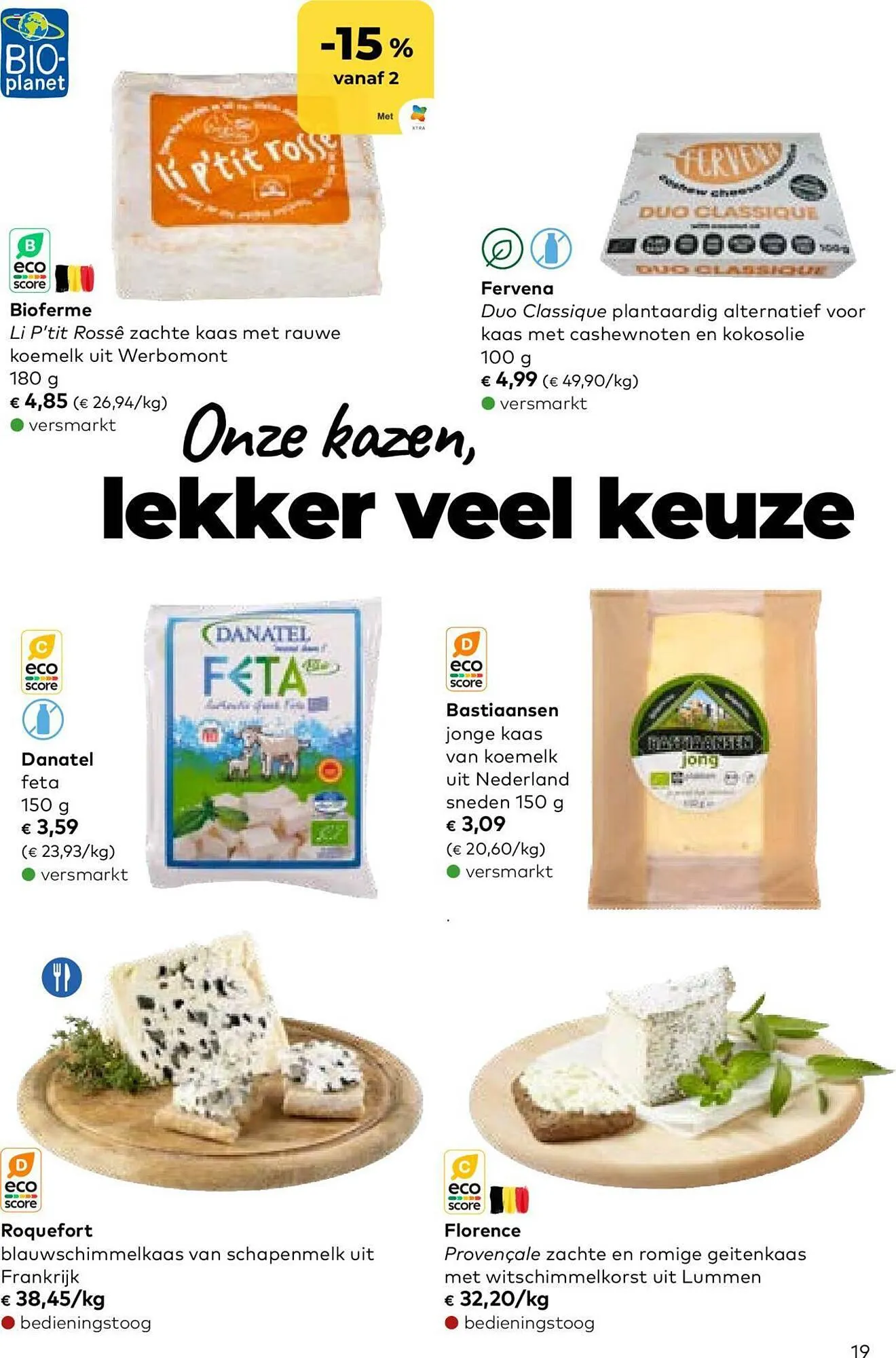 Bio Planet Folder van 20 juli tot 20 juli 2023 - folder pagina 19