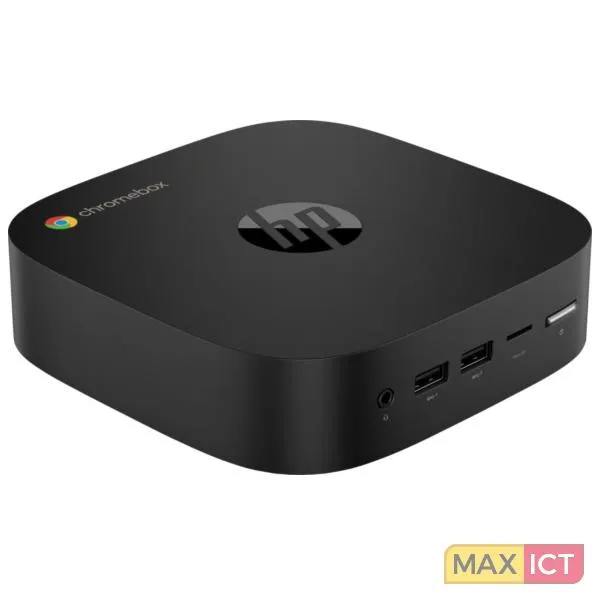 HP Chromebox G4 Intel® Core™ i5 i5-1345U 8 GB DDR4-SDRAM 256 GB SSD ChromeOS Mini PC Zwart