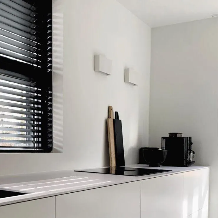 Set van 2 moderne wandlampen wit - Otan