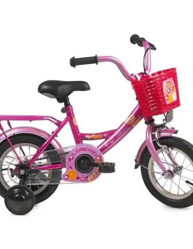 BIKE FUN KINDERFIETS LOLLIPOP 12 FUXIA/ROSE