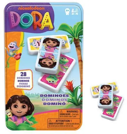 DORA -BOITE METAL DOMINOS