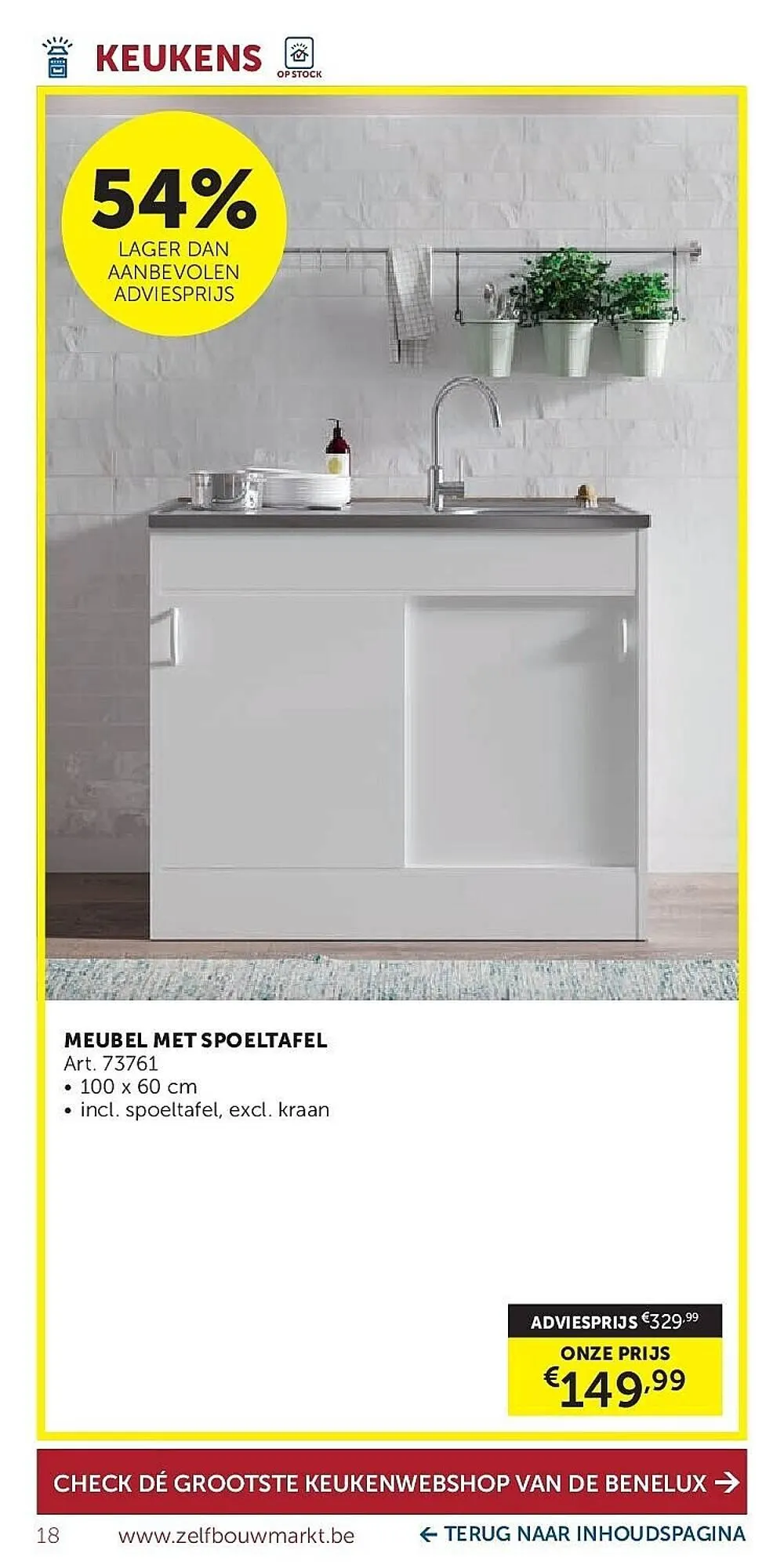 Zelfbouwmarkt folder van 3 maart tot 30 maart 2026 - folder pagina 18