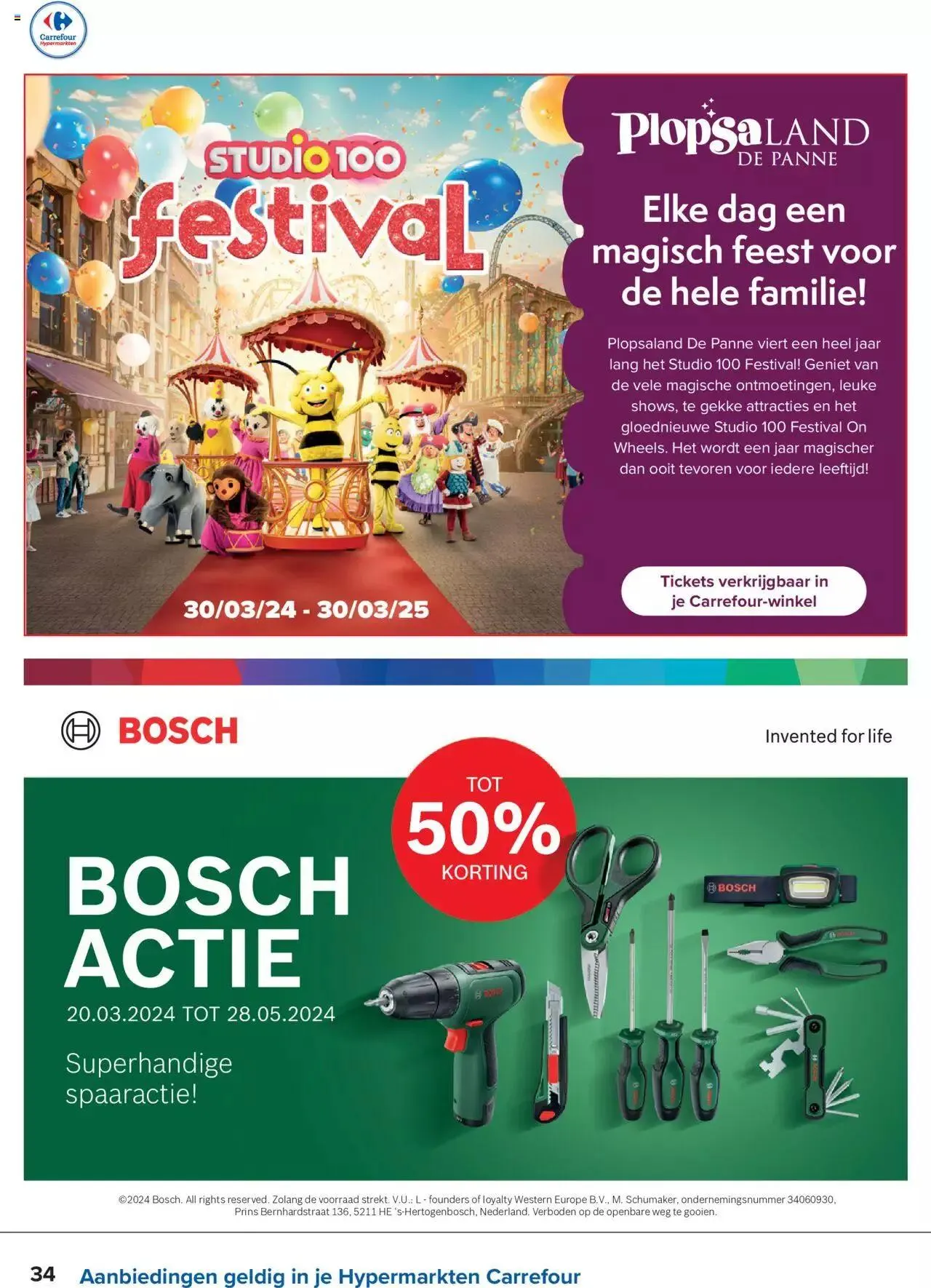 Carrefour folder week 14/15 van 15 april tot 31 december 2024 - folder pagina 34