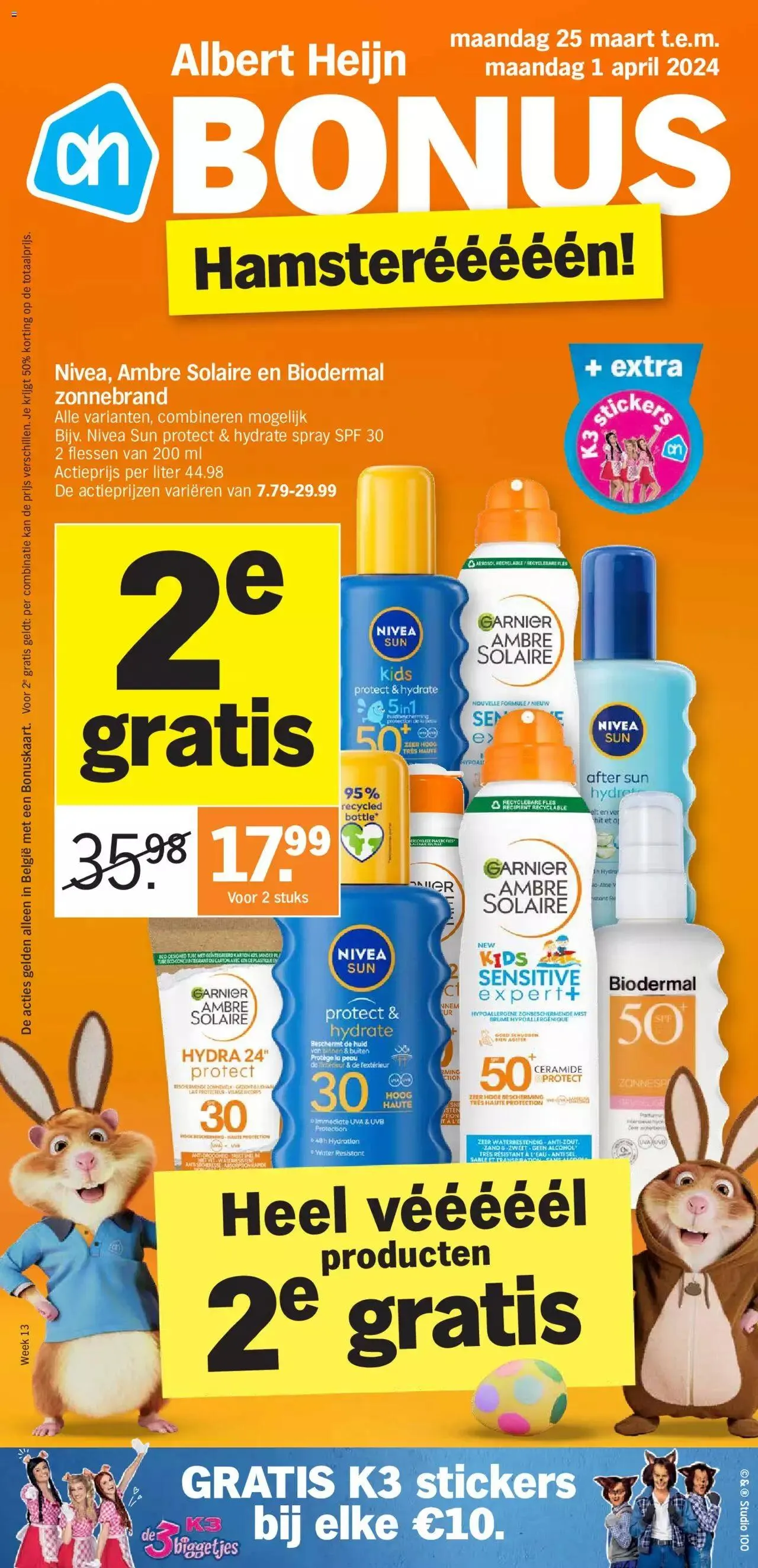 Albert Heijn folder week / de la semaine 13 van 1 april tot 1 april 2024 - folder pagina 