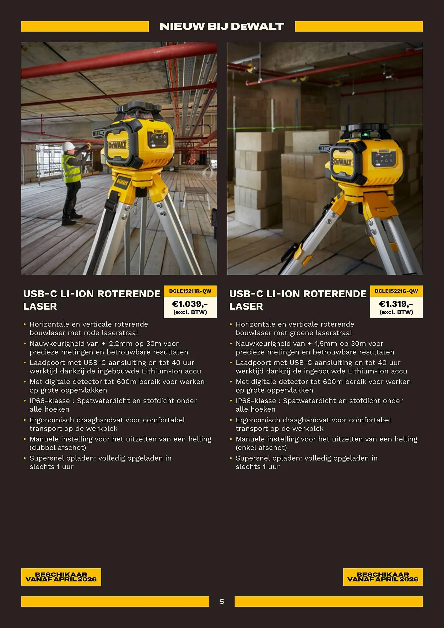 DeWALT folder van 1 februari tot 31 mei 2026 - folder pagina 5
