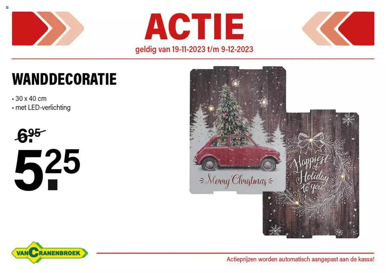 Van Cranenbroek folder / publicité van 9 december tot 31 december 2023 - folder pagina 18