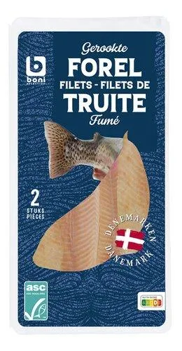 filet de truite fumé