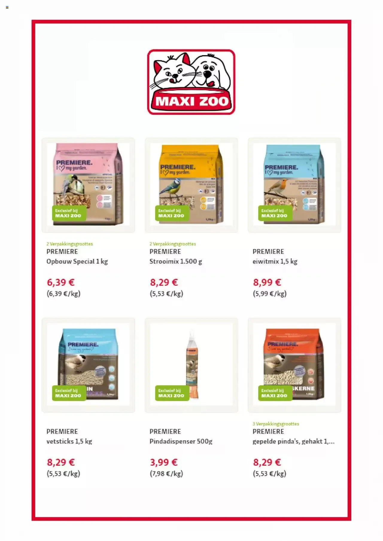 Maxi Zoo - Folder / Dépliant van 4 januari tot 31 december 2023 - folder pagina 2