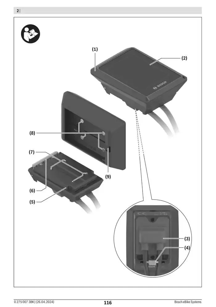 Electric Bike Manual van 12 februari tot 12 augustus 2025 - folder pagina 116