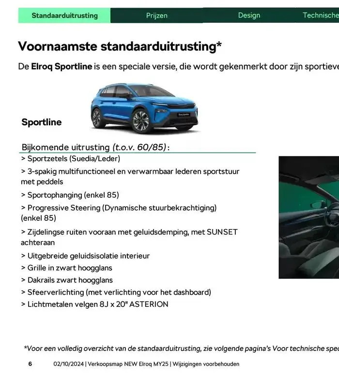 Price List van 31 december tot 31 december 2025 - folder pagina 11