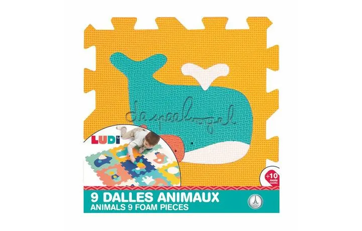 10023 Ludi-Tegels Dieren - 90X90X1,3Cm