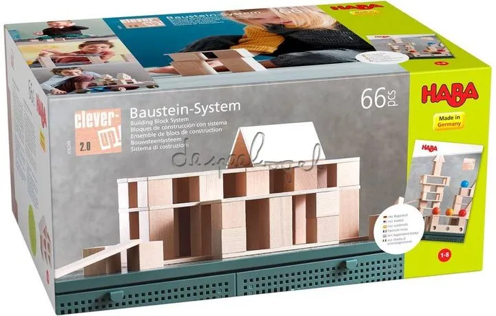 306249 Blokken - Bouwsteensysteem Clever-Up! 2.0 (66 delen)