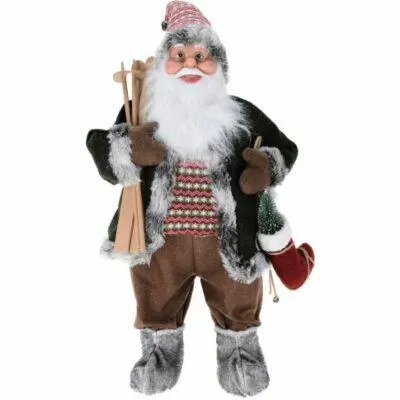 ASK001350 Kerstman Staand Groen 80 cm