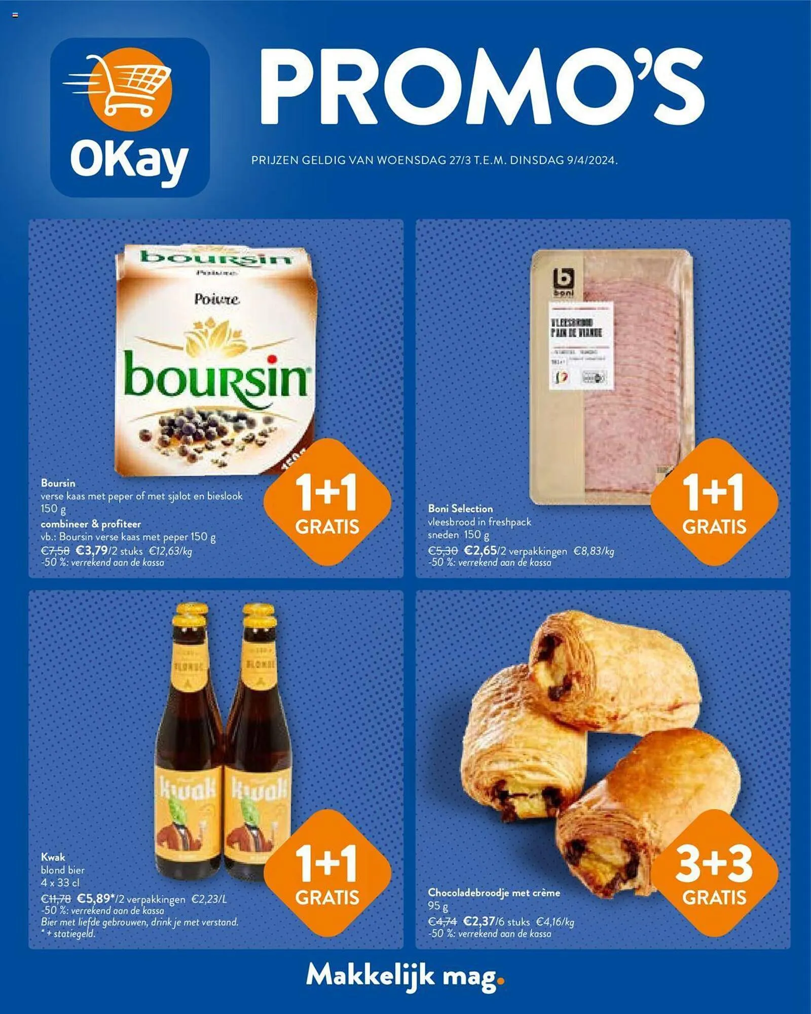 OKay folder van 27 maart tot 9 april 2024 - folder pagina 