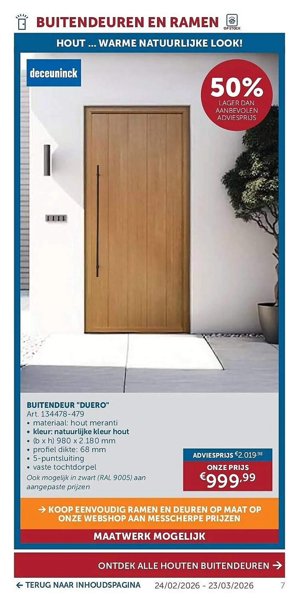 Zelfbouwmarkt folder van 24 februari tot 23 maart 2026 - folder pagina 7