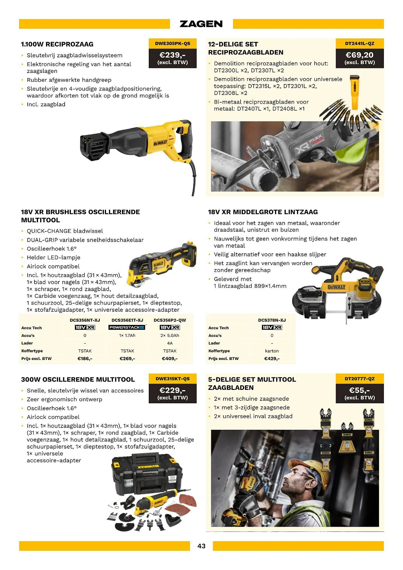 DeWALT folder van 1 februari tot 31 mei 2026 - folder pagina 43