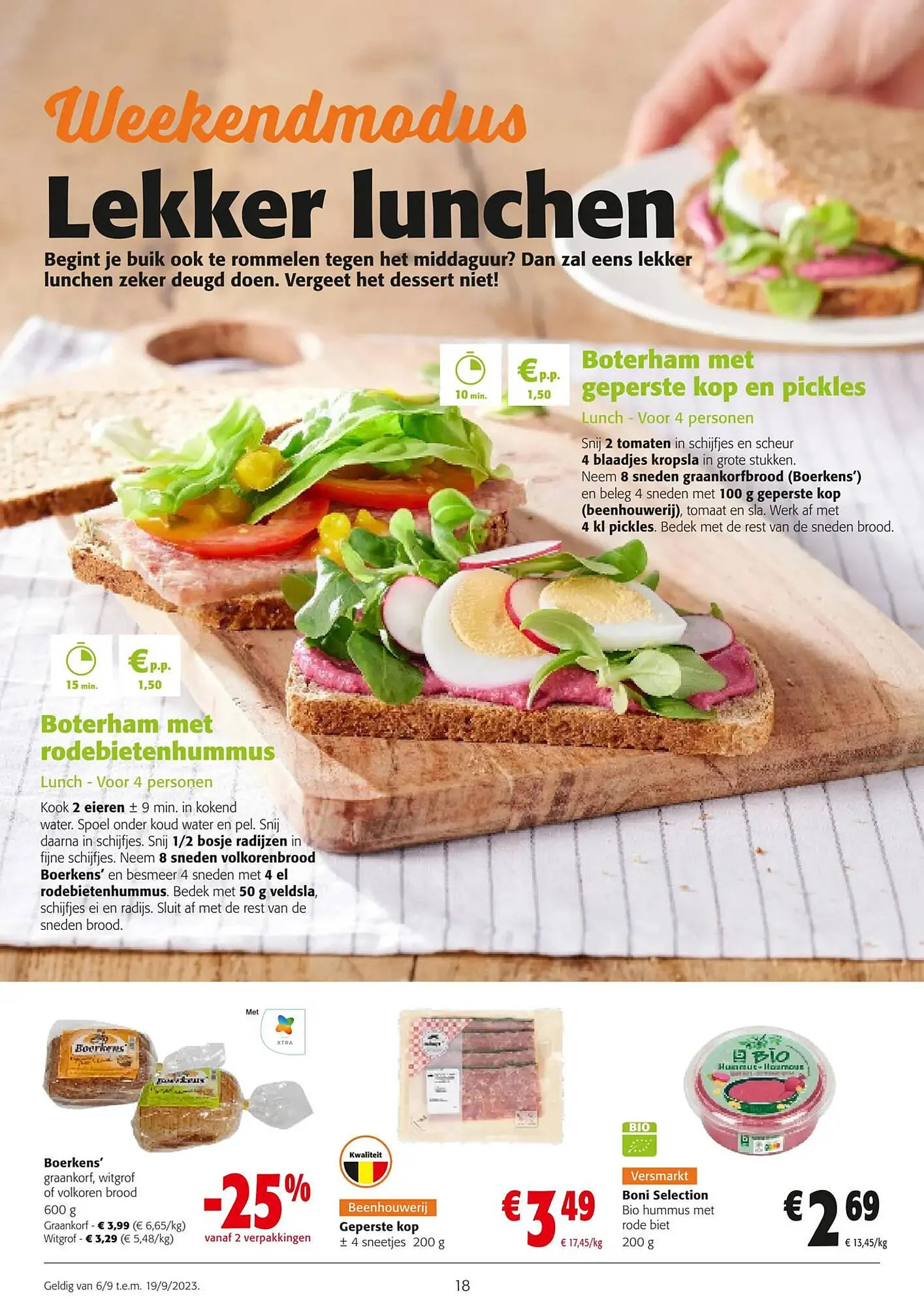 Colruyt Inspiratie folder van 6 september tot 19 september 2023 - folder pagina 18