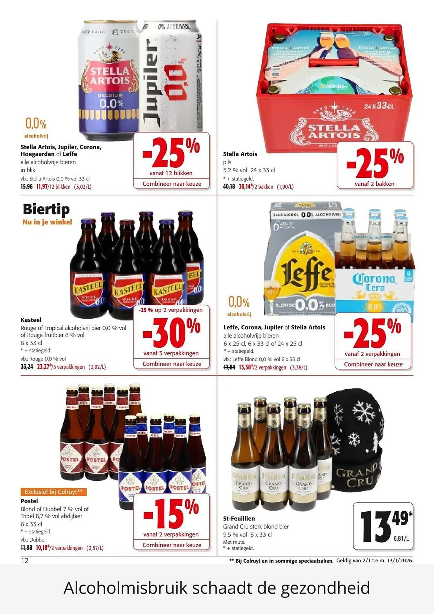 Colruyt folder van 2 januari tot 13 januari 2026 - folder pagina 12