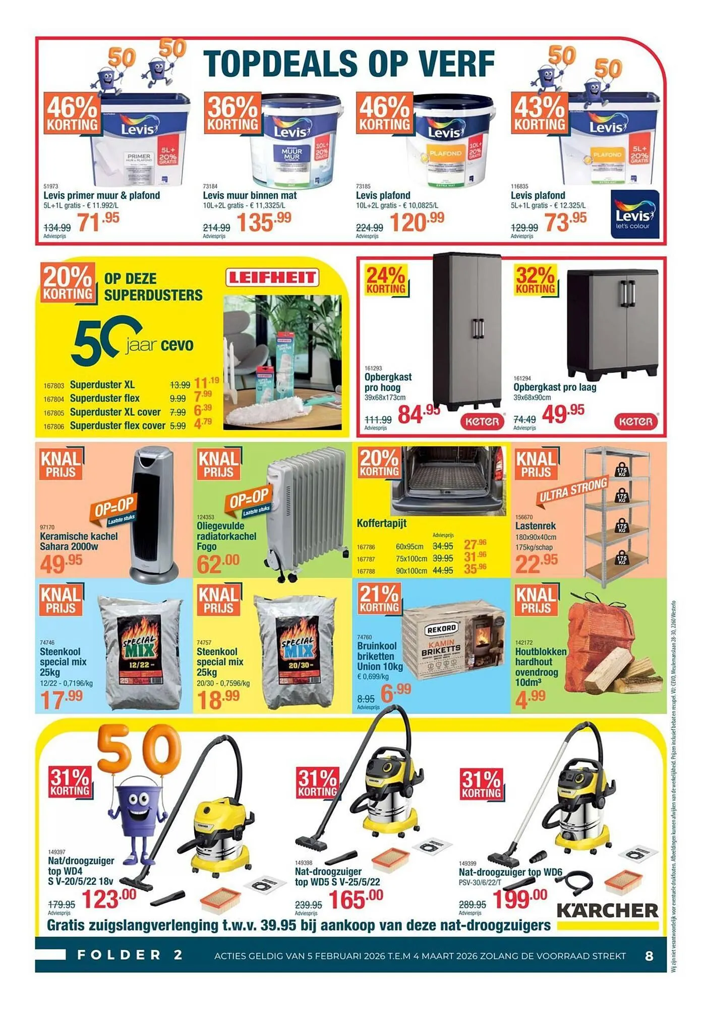 Cevo folder van 5 februari tot 4 maart 2026 - folder pagina 8