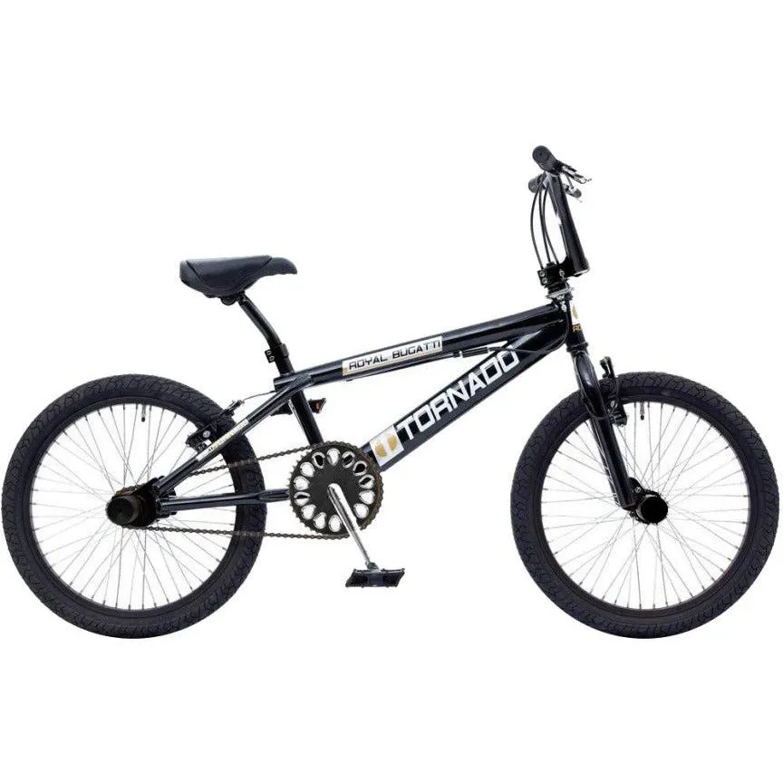 Tornado 20 Inch 55 cm Unisex V-Brakes Zwart