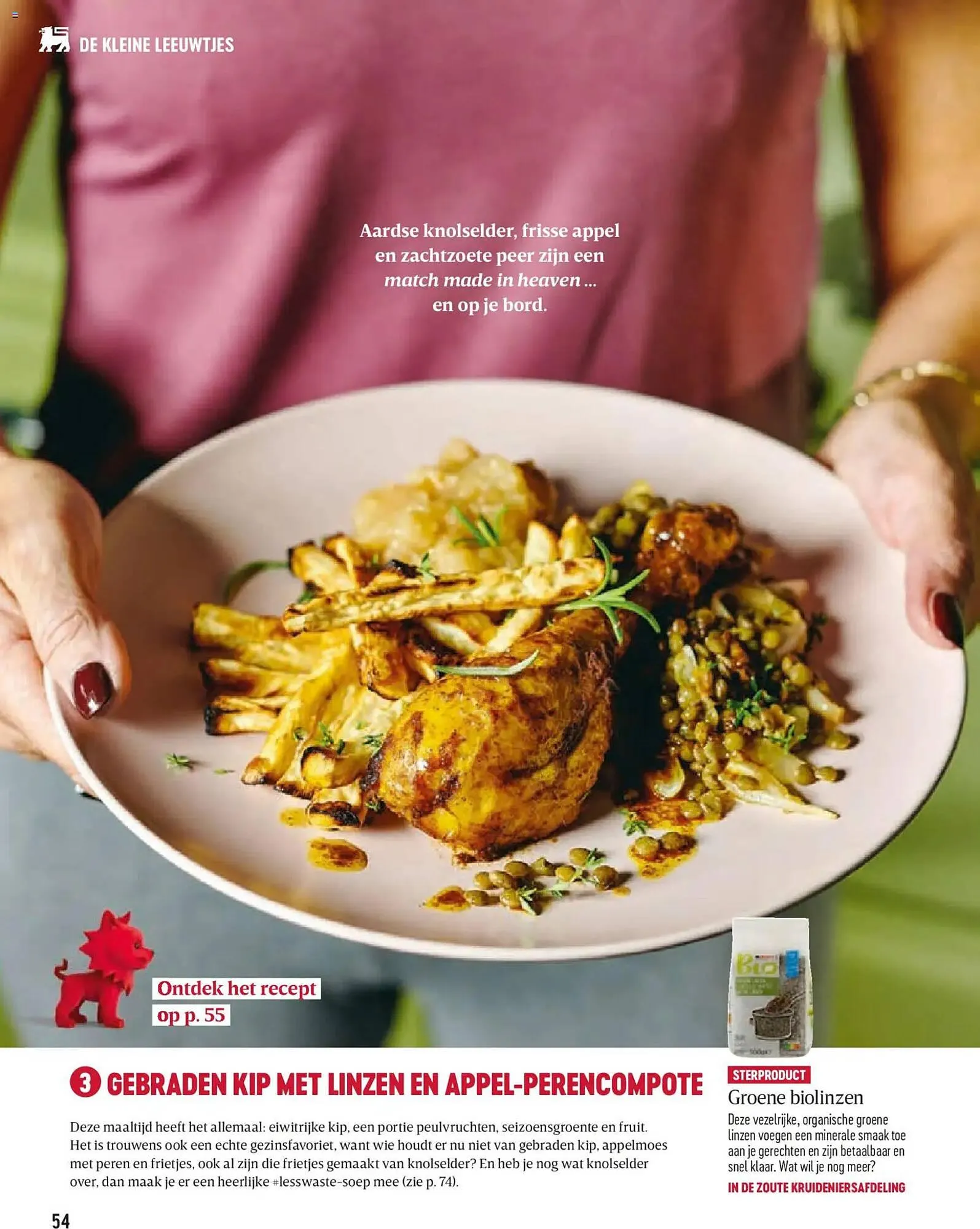 Delhaize magazine van 23 januari tot 31 maart 2026 - folder pagina 54