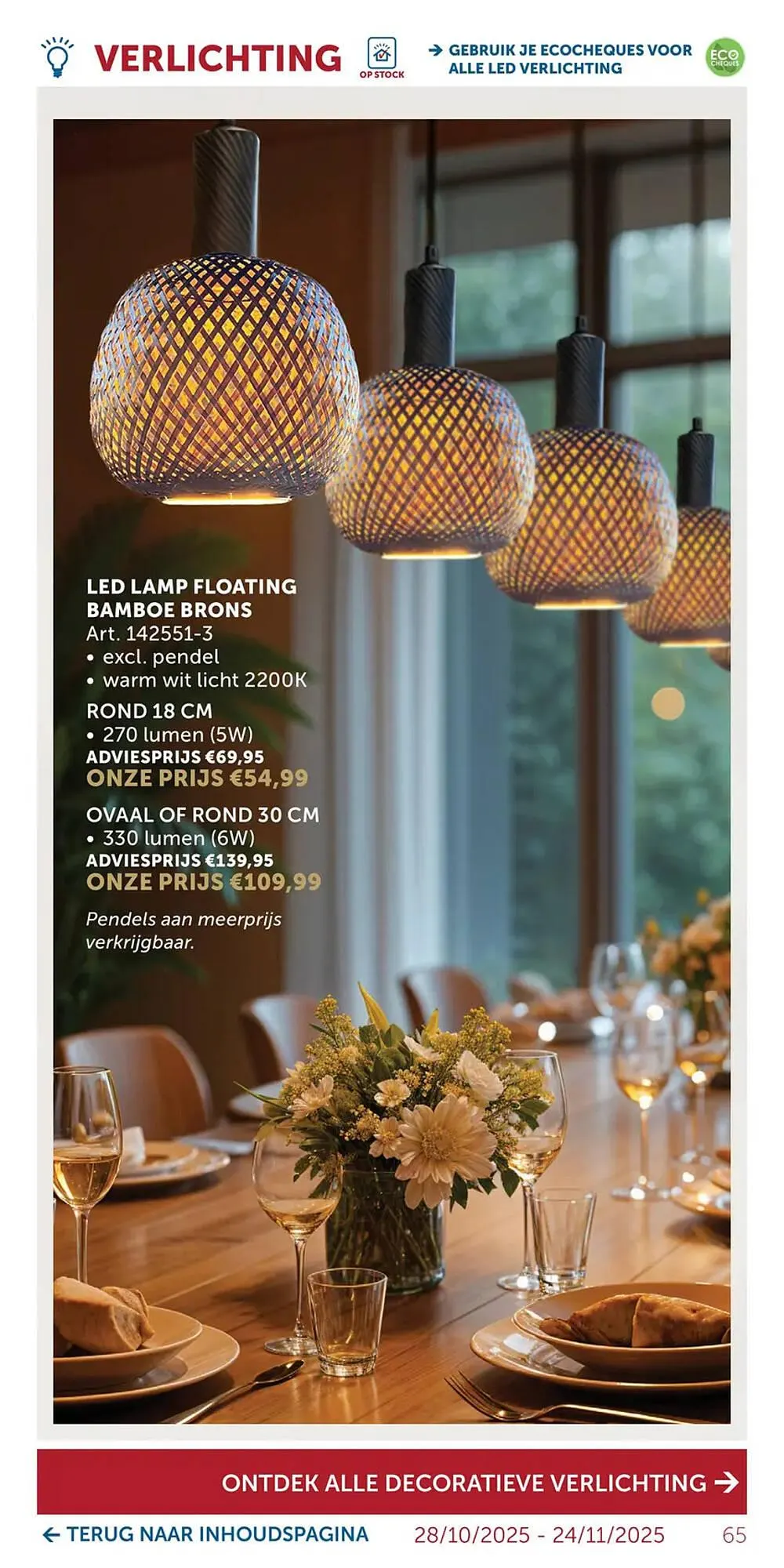 Zelfbouwmarkt folder van 28 oktober tot 24 november 2025 - folder pagina 65