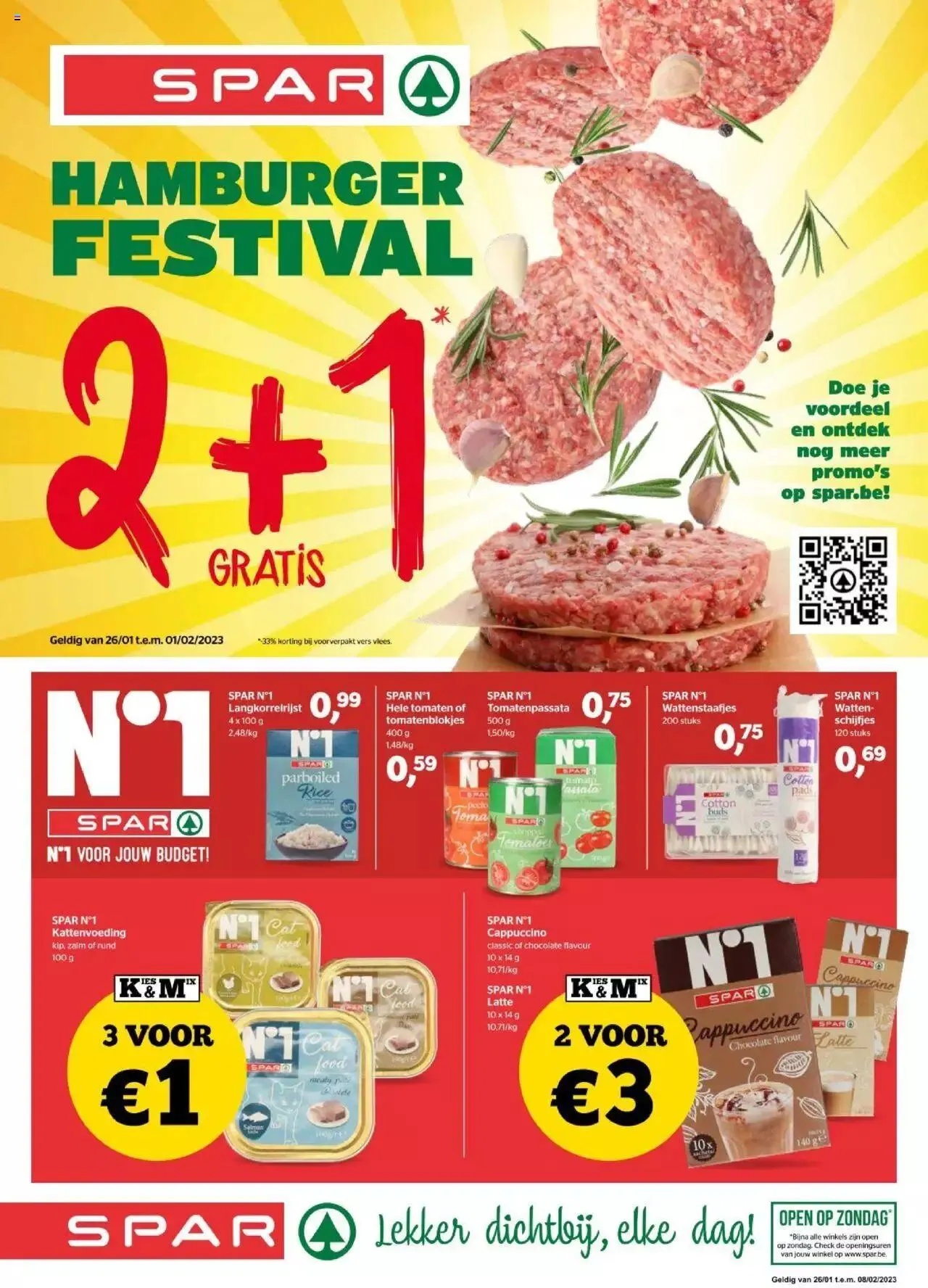 Spar folder van 8 februari tot 31 december 2023 - folder pagina 1