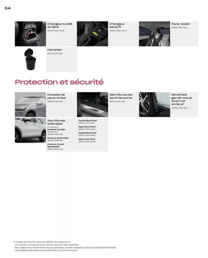 HR-V E:HEV Accessoires van 5 februari tot 5 februari 2026 - folder pagina 34