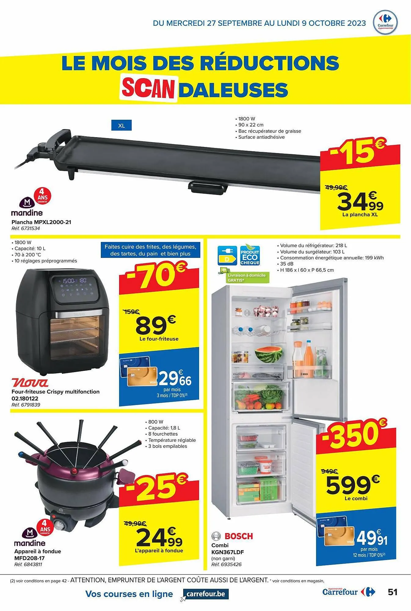 Carrefour Express Folder van 27 september tot 28 september 2023 - folder pagina 51