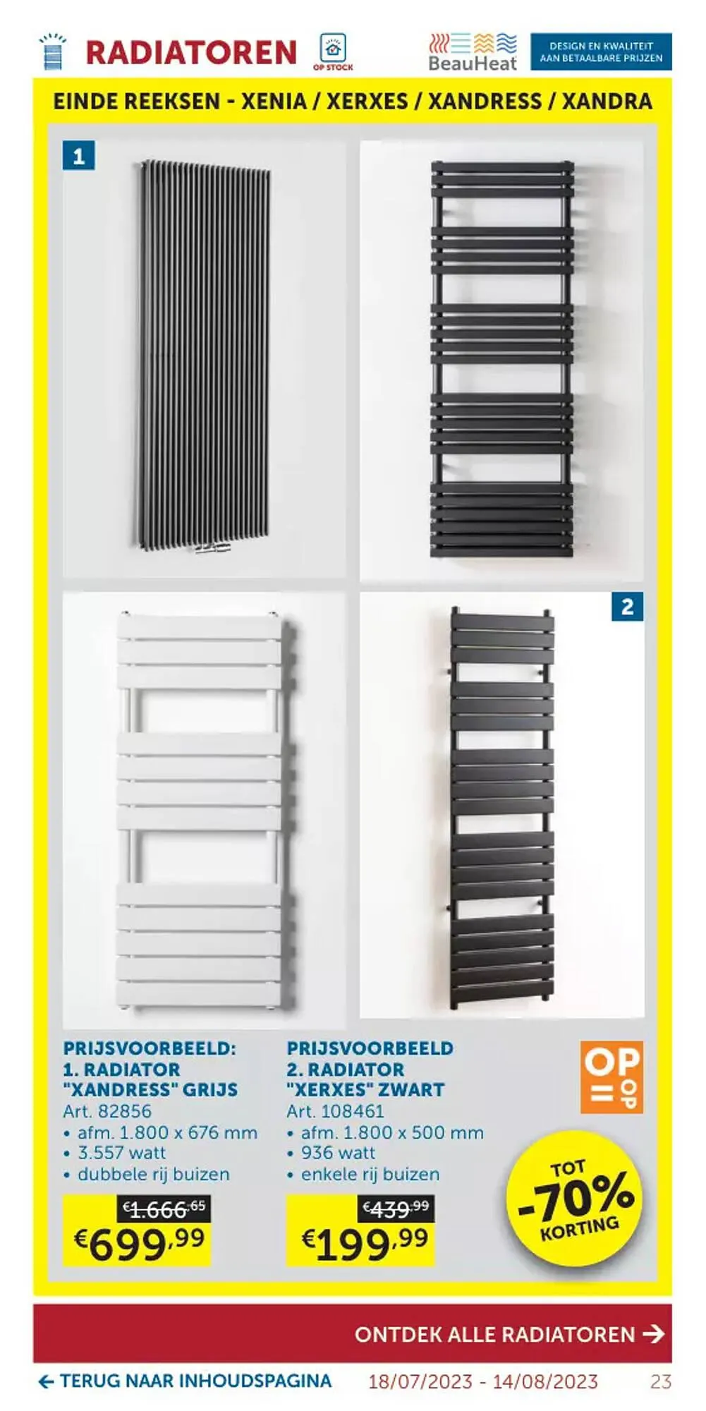 Zelfbouwmarkt folder van 18 juli tot 14 augustus 2023 - folder pagina 23