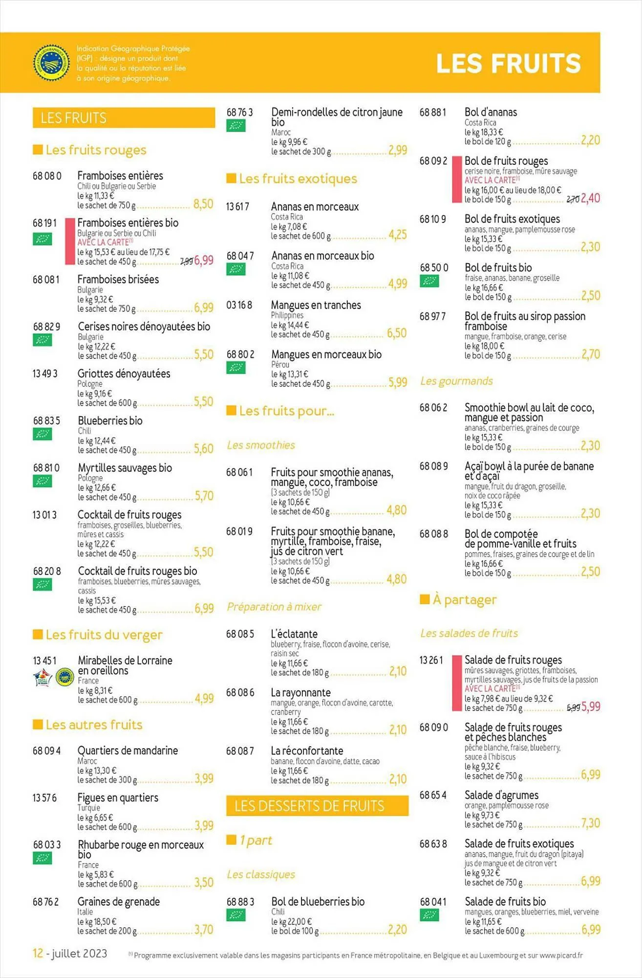 Picard folder van 3 juli tot 30 juli 2023 - folder pagina 12