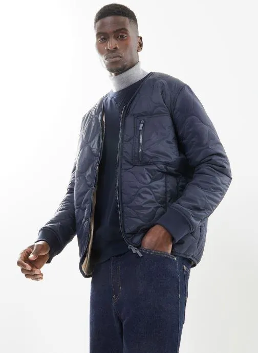 SLHHANZO PADDED JKT W - Blauw