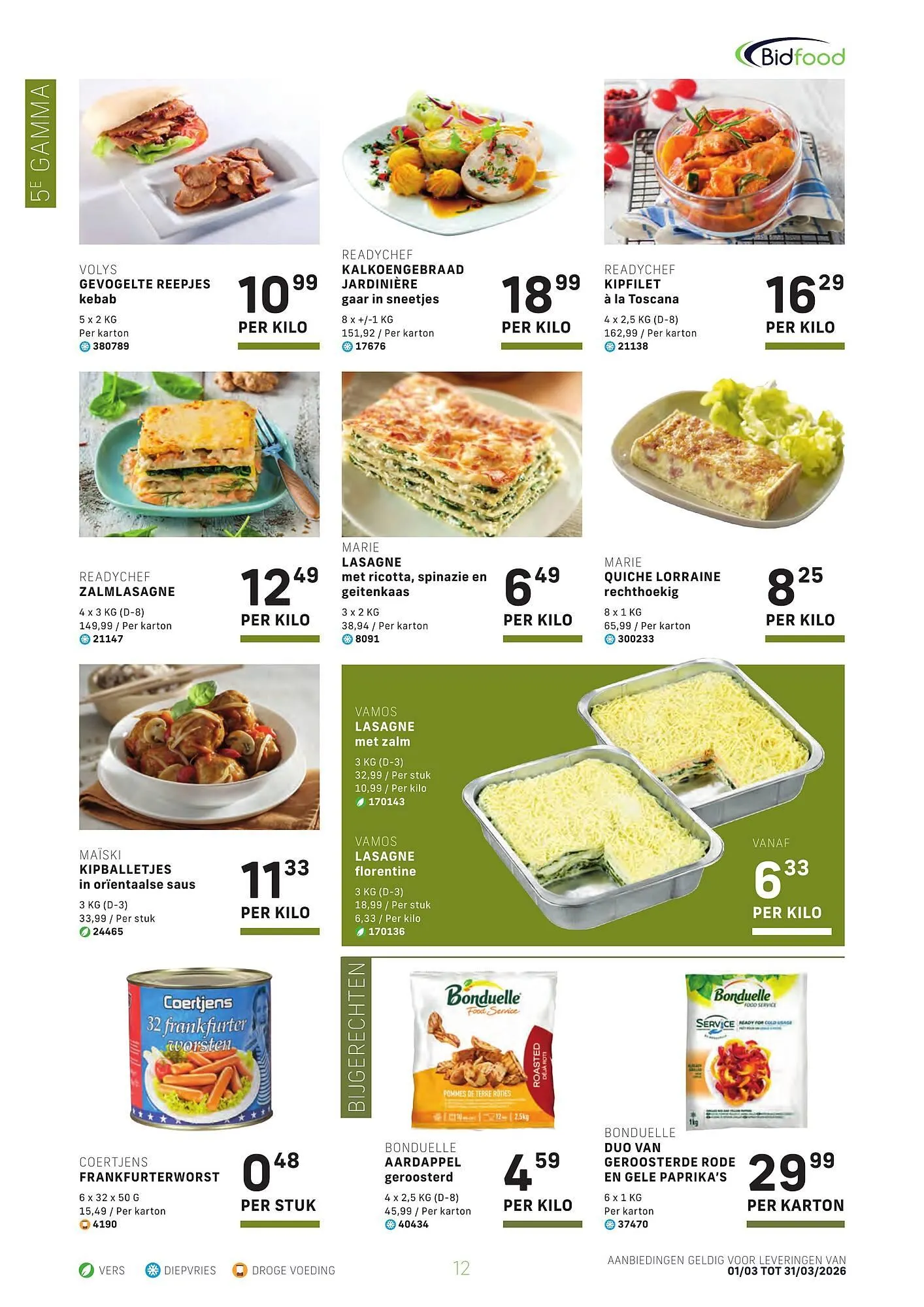 Bidfood folder van 1 maart tot 31 maart 2026 - folder pagina 12