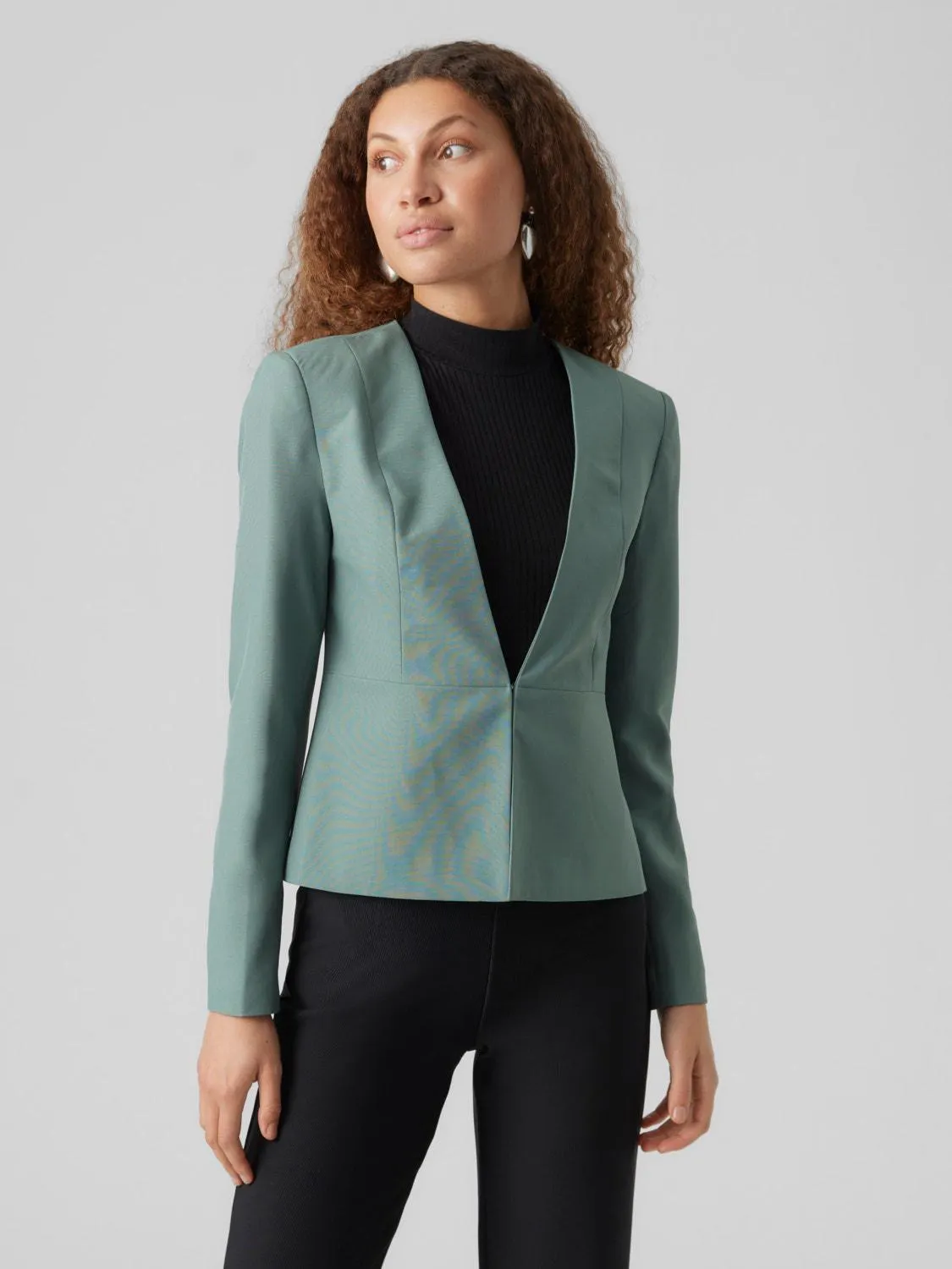 Regular fit Gespreide kraag Blazer