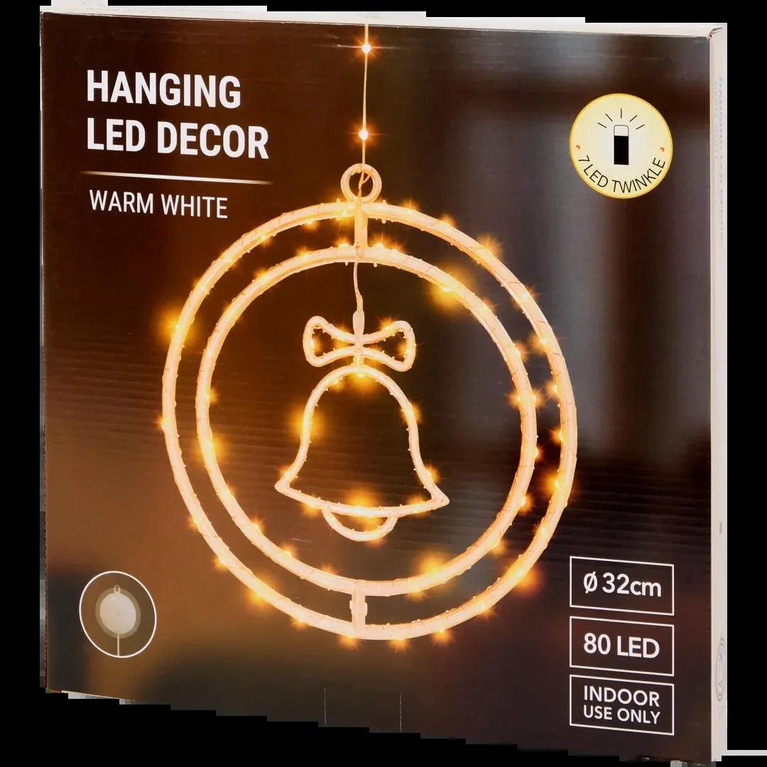 Hangende led decoratie-ring