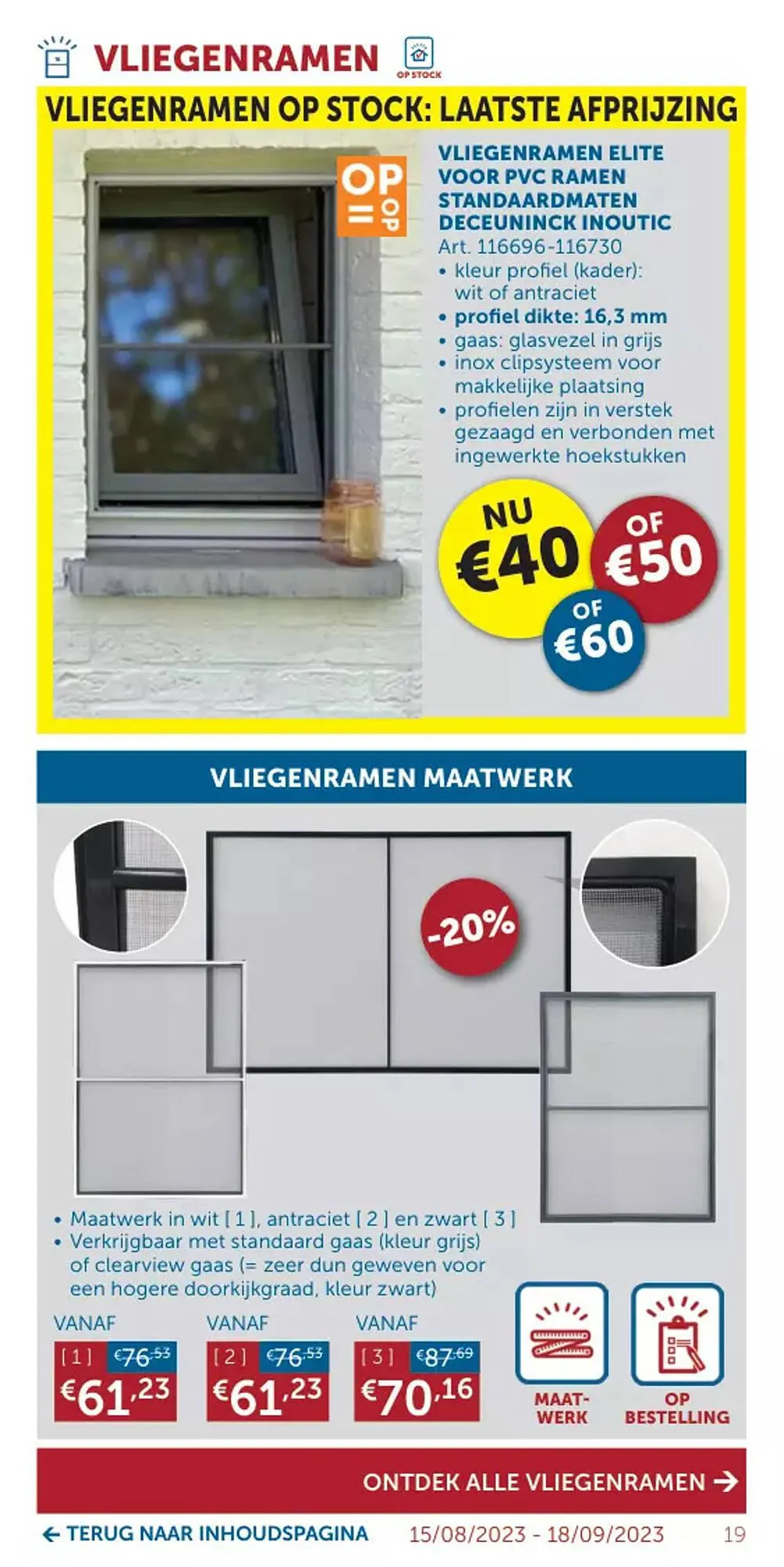 Zelfbouwmarkt folder van 15 augustus tot 18 september 2023 - folder pagina 19