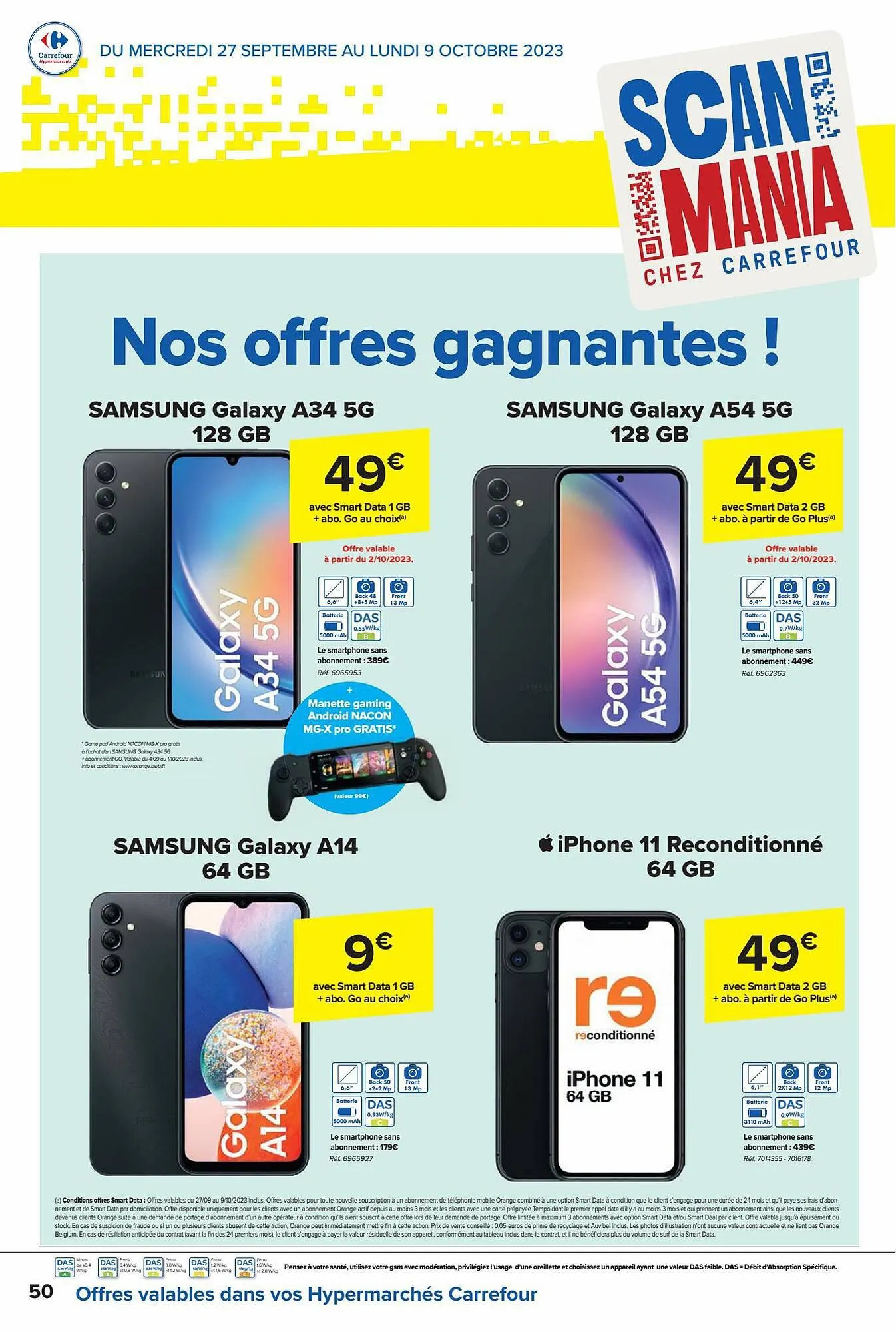 Carrefour Express Folder van 27 september tot 28 september 2023 - folder pagina 50