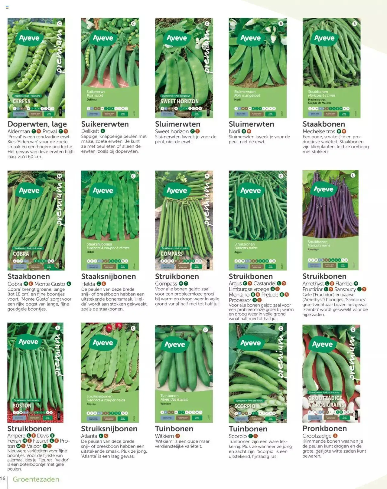 Aveve groente- en kruidengids van 31 december tot 31 december 2023 - folder pagina 16