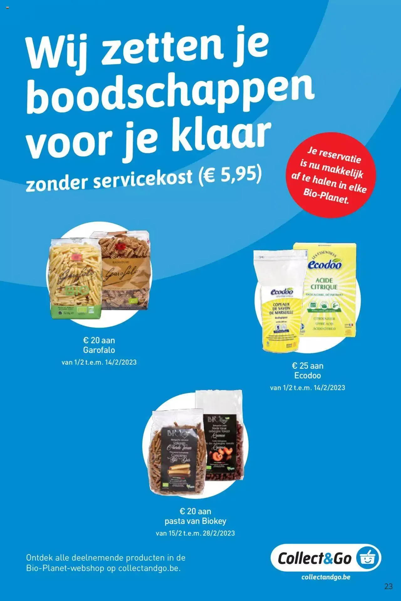 BioPlanet folder van 28 februari tot 31 december 2023 - folder pagina 23