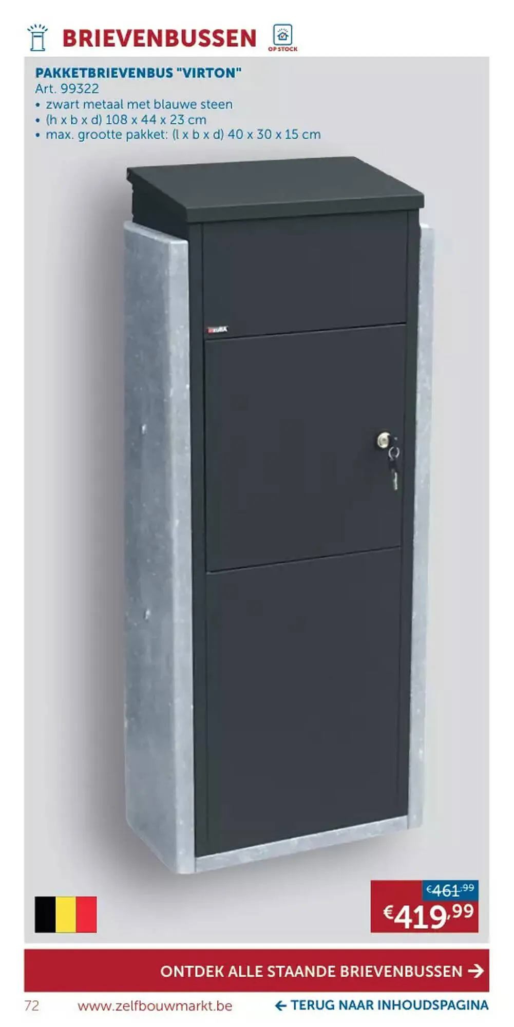 Zelfbouwmarkt folder van 15 augustus tot 18 september 2023 - folder pagina 72